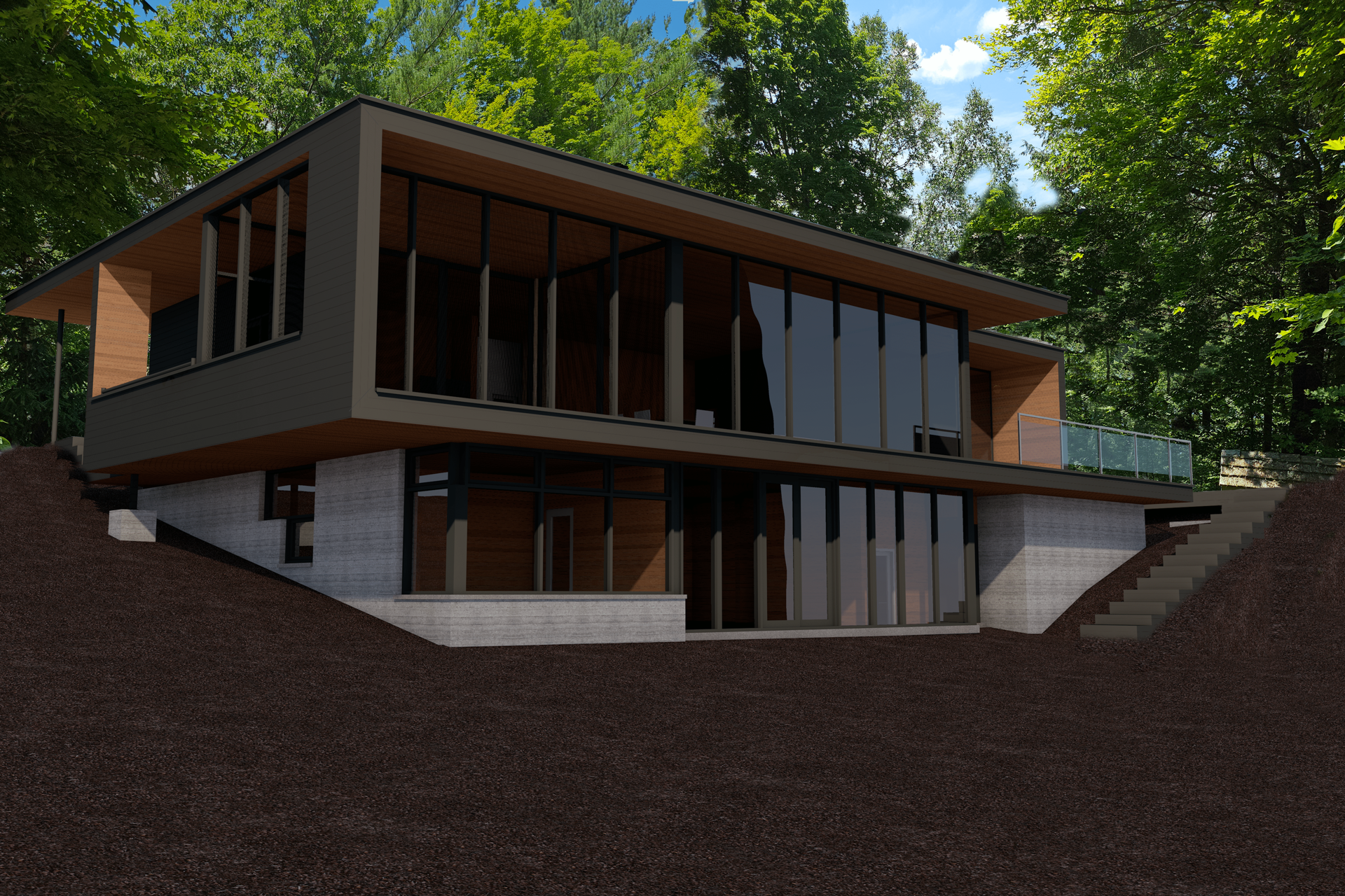 Lake Rosseau House — Private Residence — In Design, Lake Rosseau, Muskoka, ON