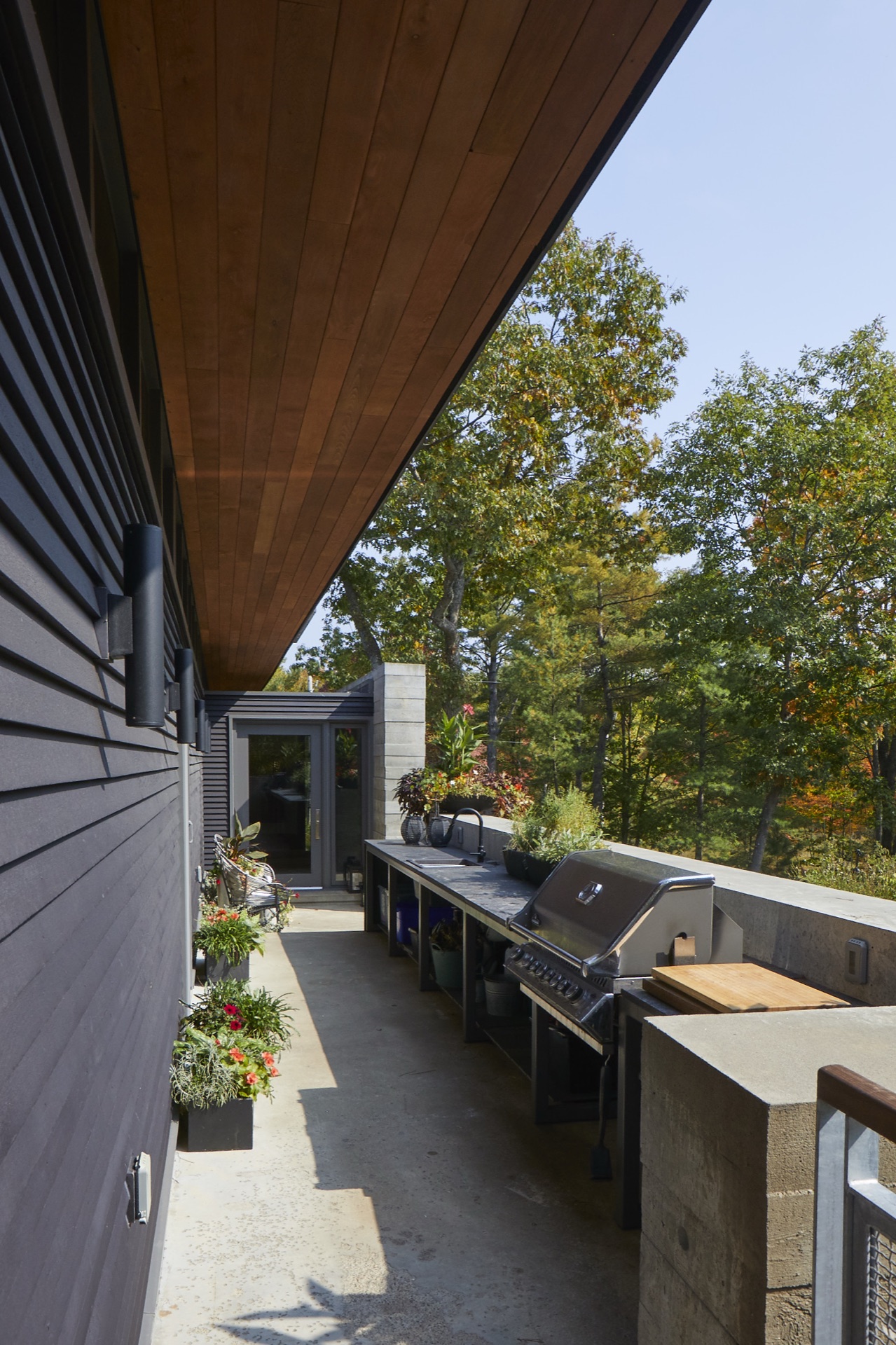 Minden Cottage — 07 — The Outdoor Kitchen, Minden, ON