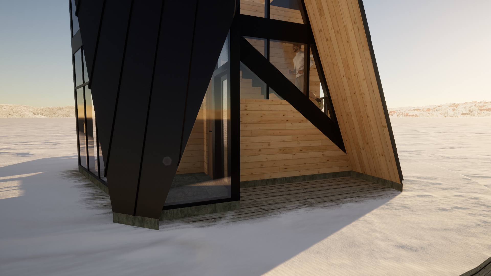 The Origami House — The Cabin, Unbuilt — site to be found