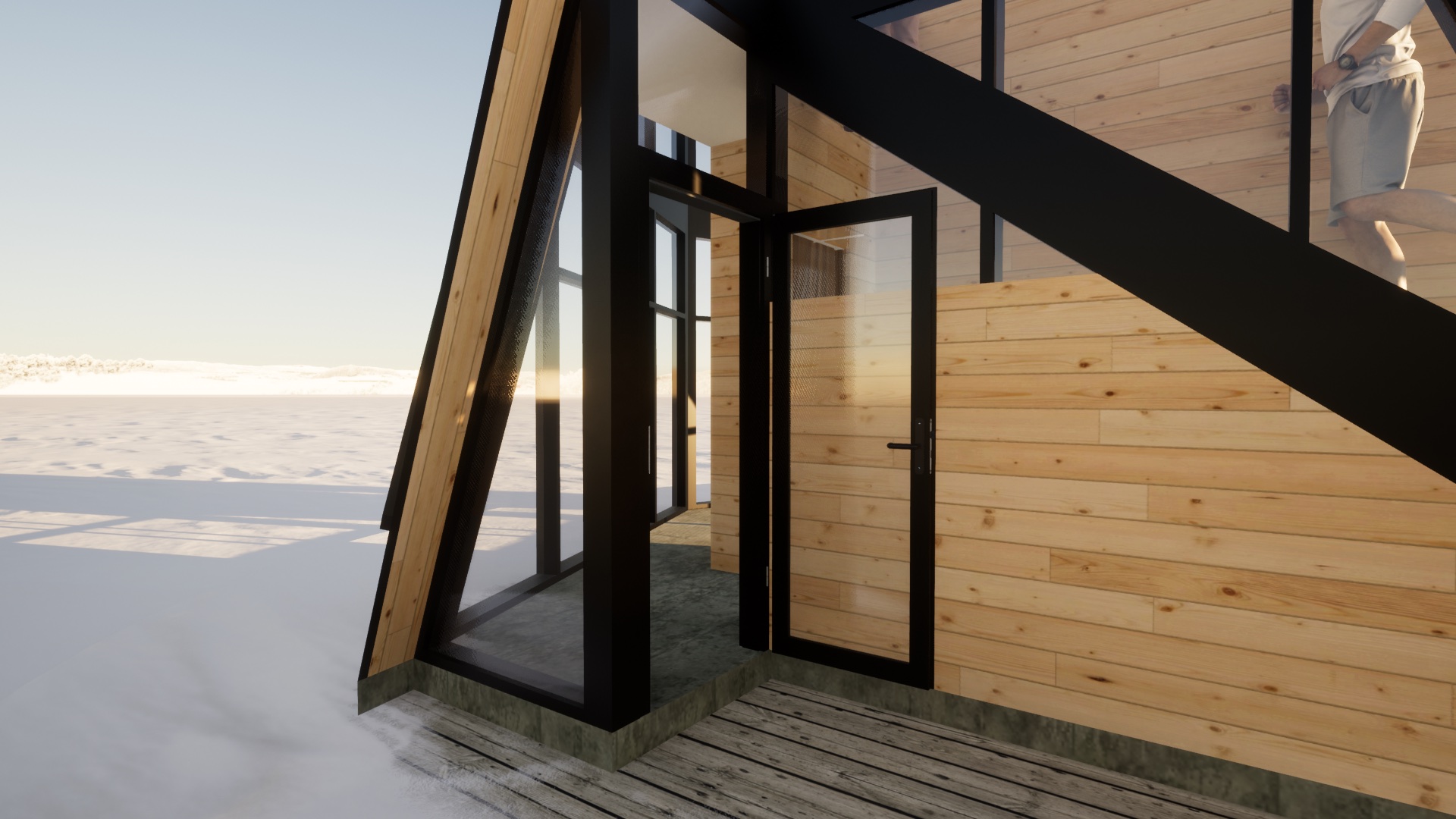 The Origami House — The Cabin, Unbuilt — site to be found