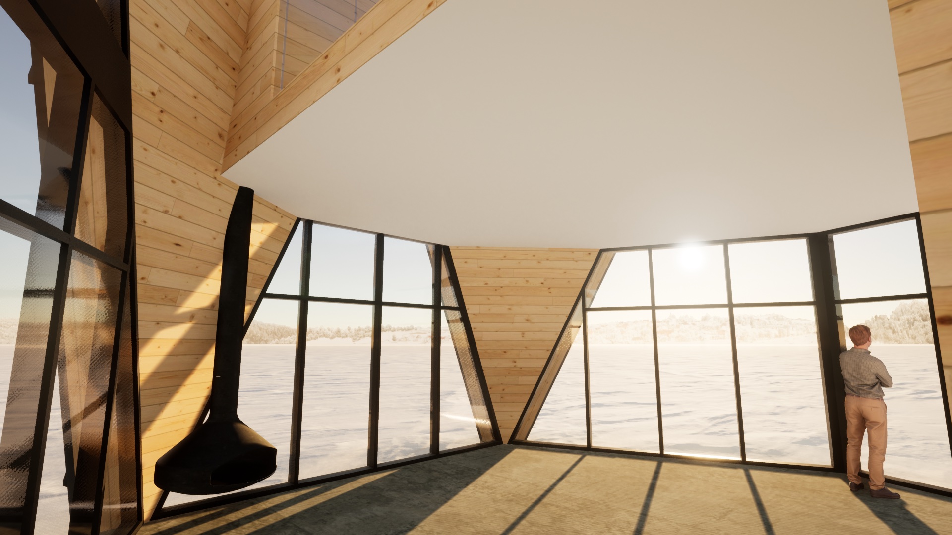 The Origami House — The Cabin, Unbuilt — site to be found