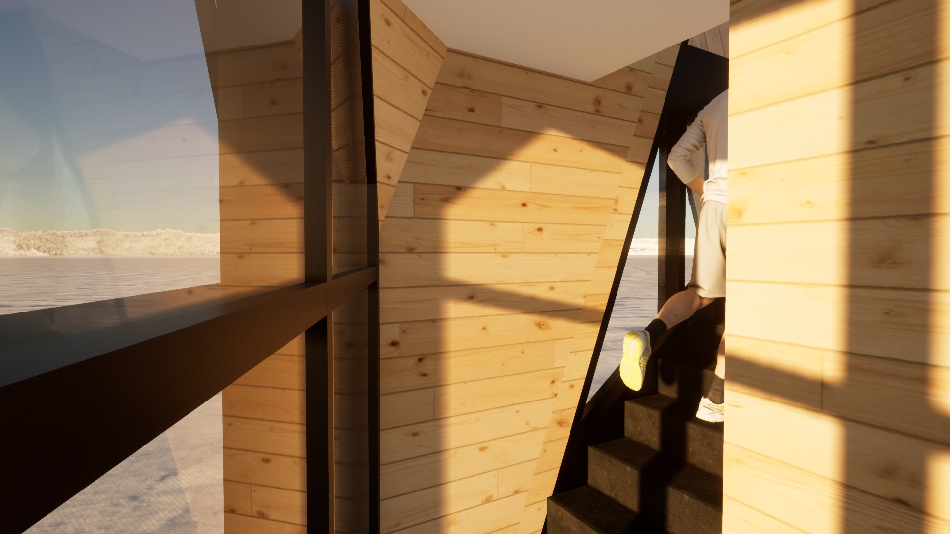 The Origami House — The Cabin, Unbuilt — site to be found