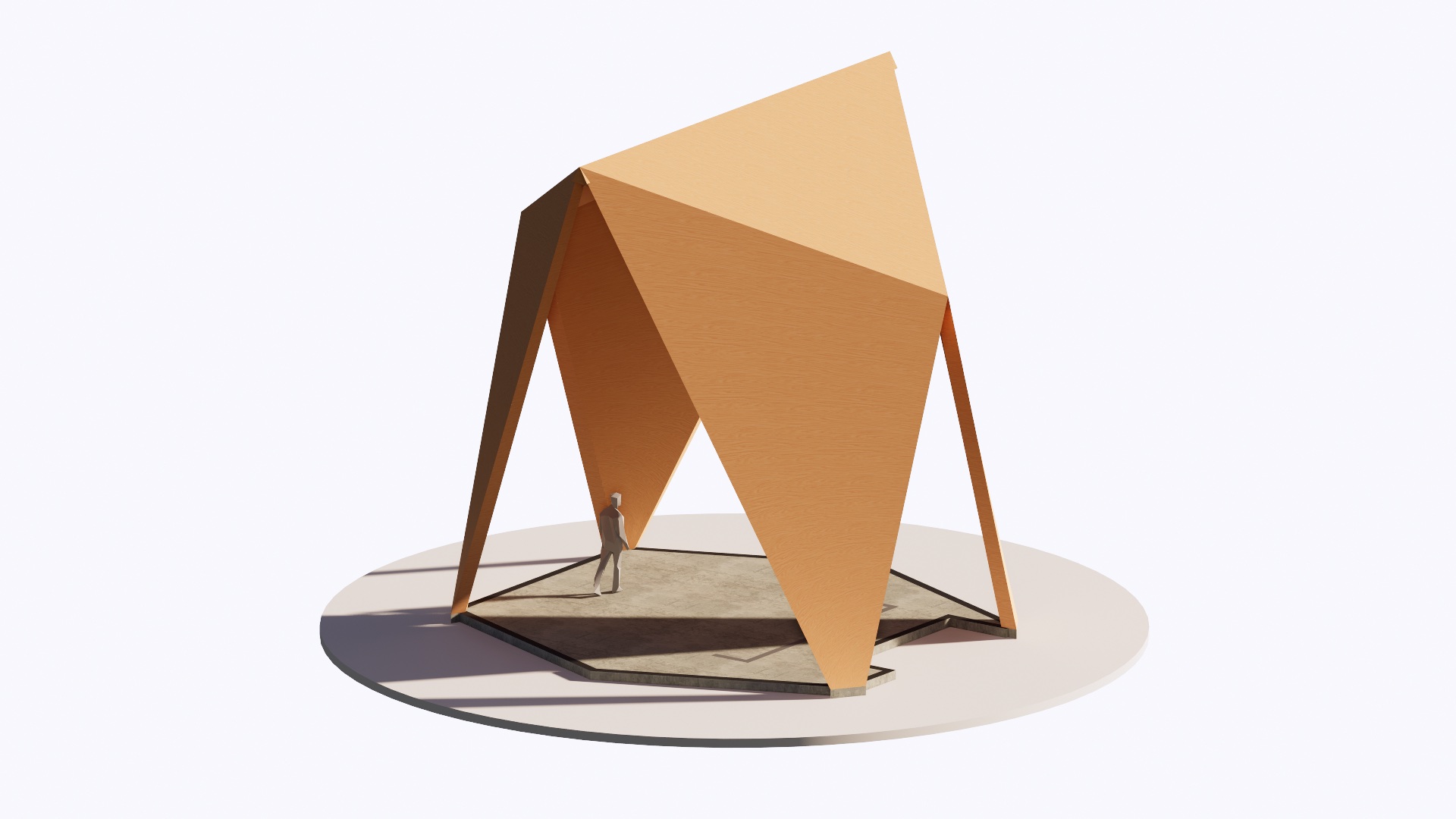 The Origami House — The Concept, Unbuilt — site to be found