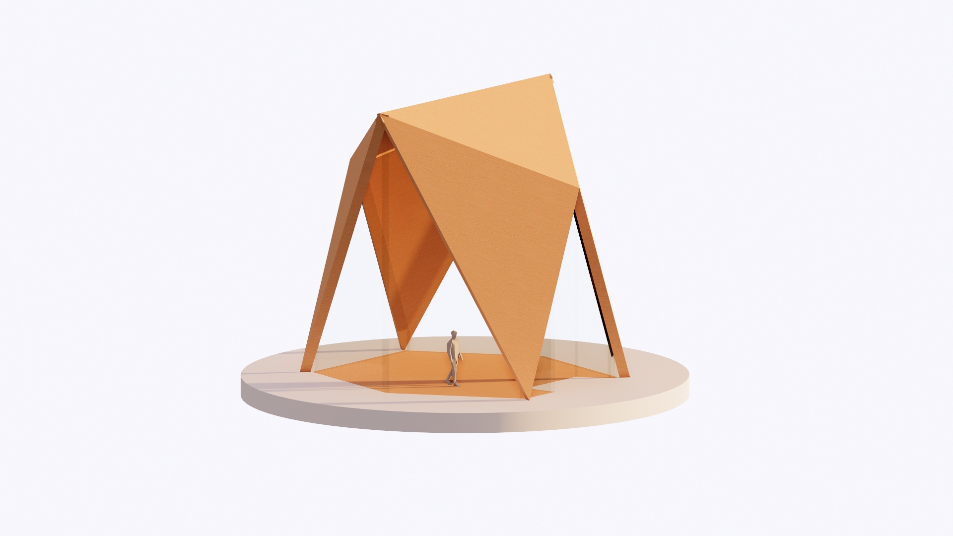 The Origami House — The Concept, Unbuilt — site to be found