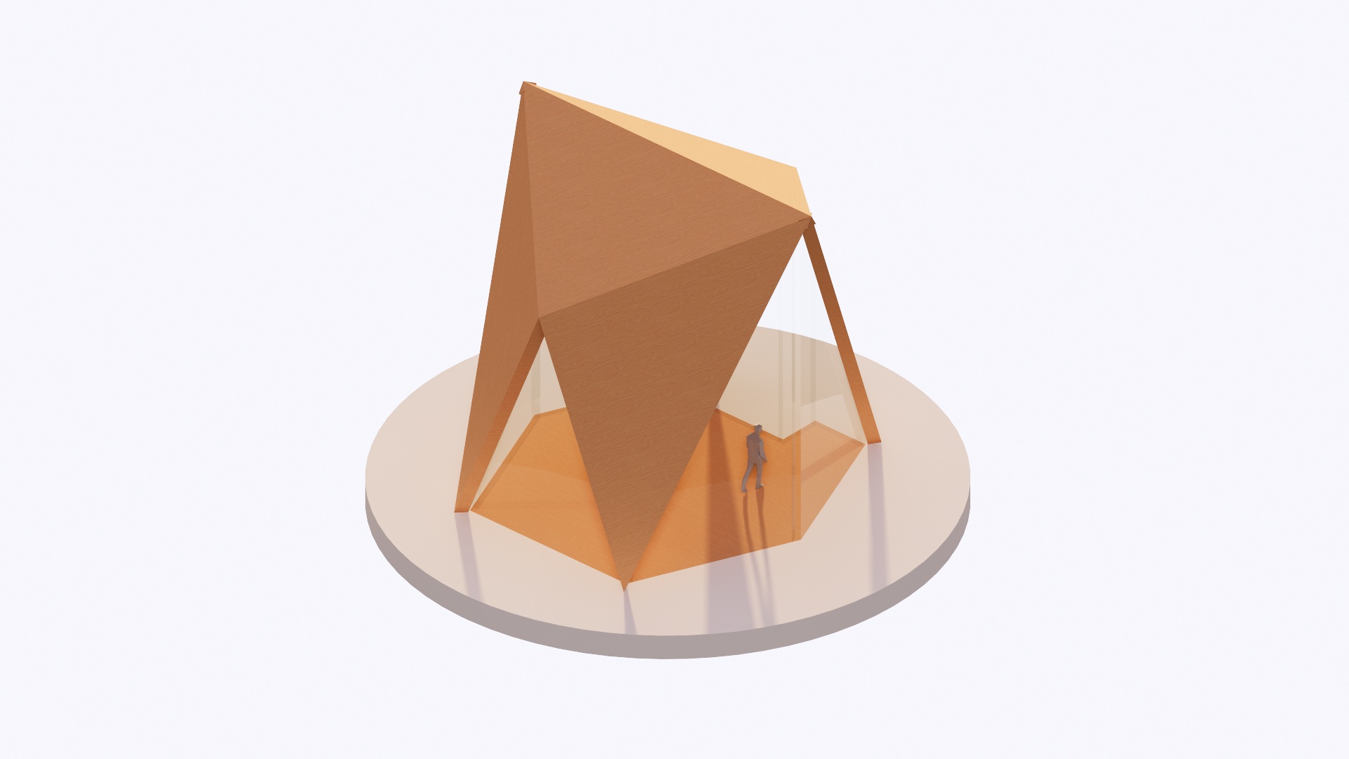 The Origami House — The Concept, Unbuilt — site to be found